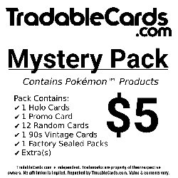 Pokémon Mystery Pack $5