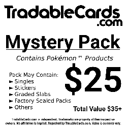 Pokémon Mystery Pack $25